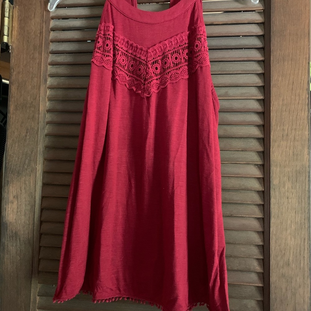 Sleeveless blouse